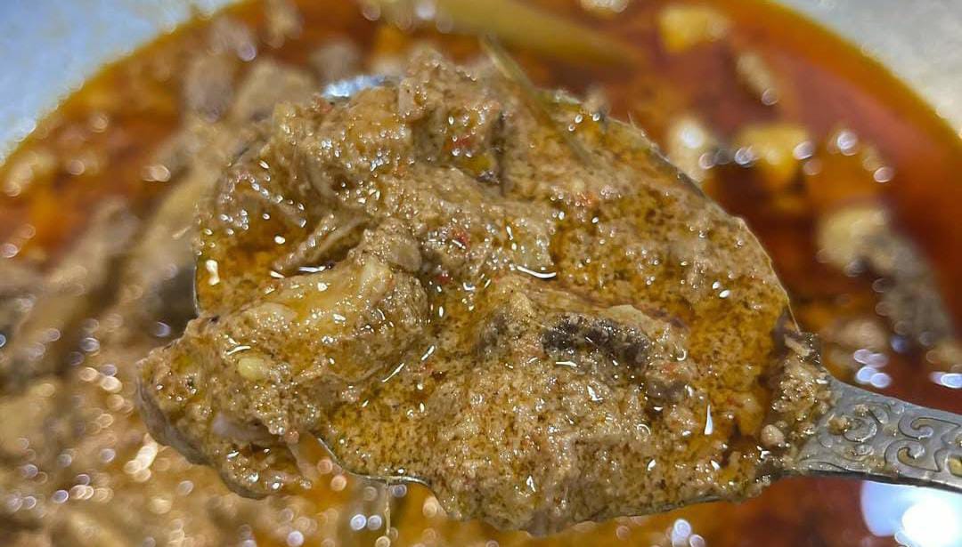 Gulai Cancang Kambing Pedas  